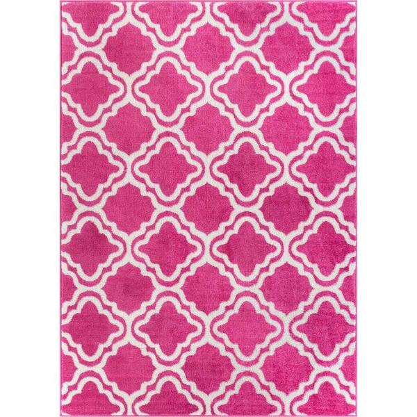 Well Woven Calipso Kids Rug, Pink - 3 ft. 3 in. x 5 ft. 9404